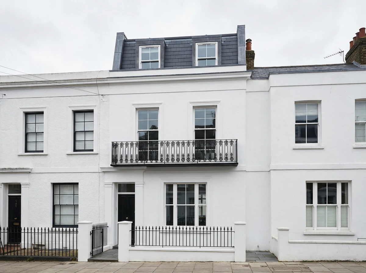 Rear Mansard Loft Conversion Terrace London